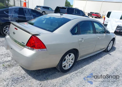 2011 Chevrolet Impala Lt из США, поврежденный, VIN 2G1WB5EK9B1182728